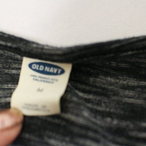 Old Navy Gray Marled Asymmetrical Knit Dress M - Picture 3 of 4